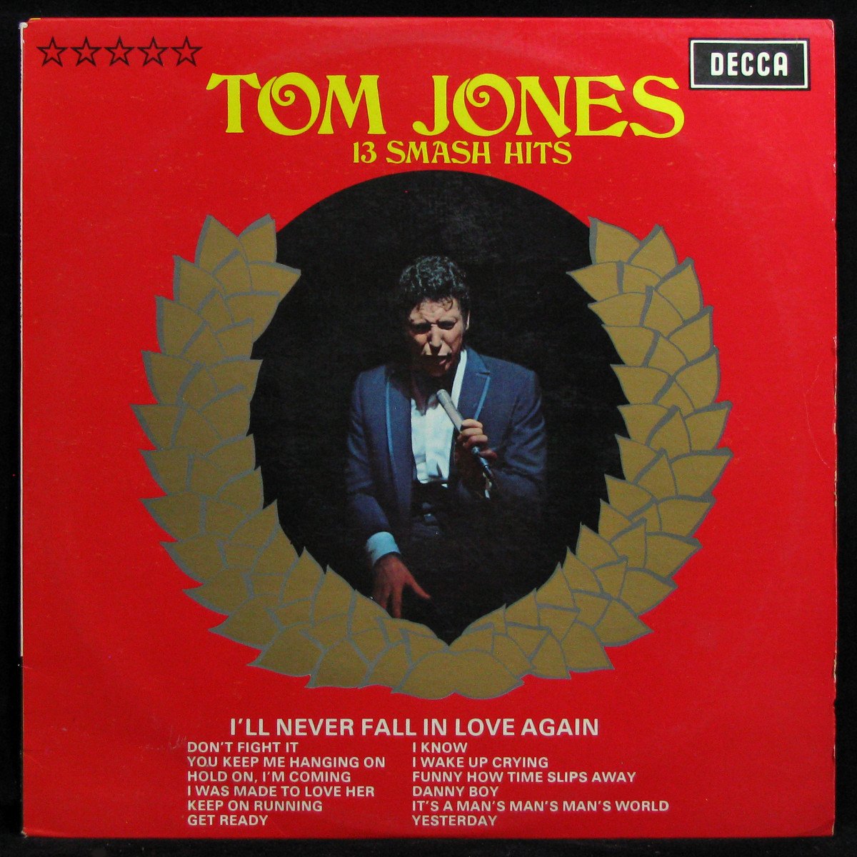 LP Tom Jones — 13 Smash Hits фото