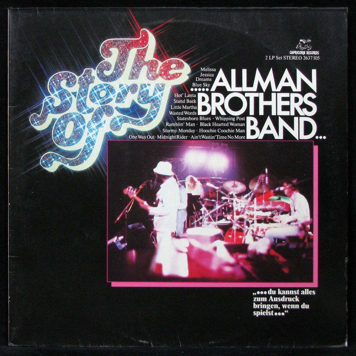 LP Allman Brothers Band — Story Of (2LP) фото