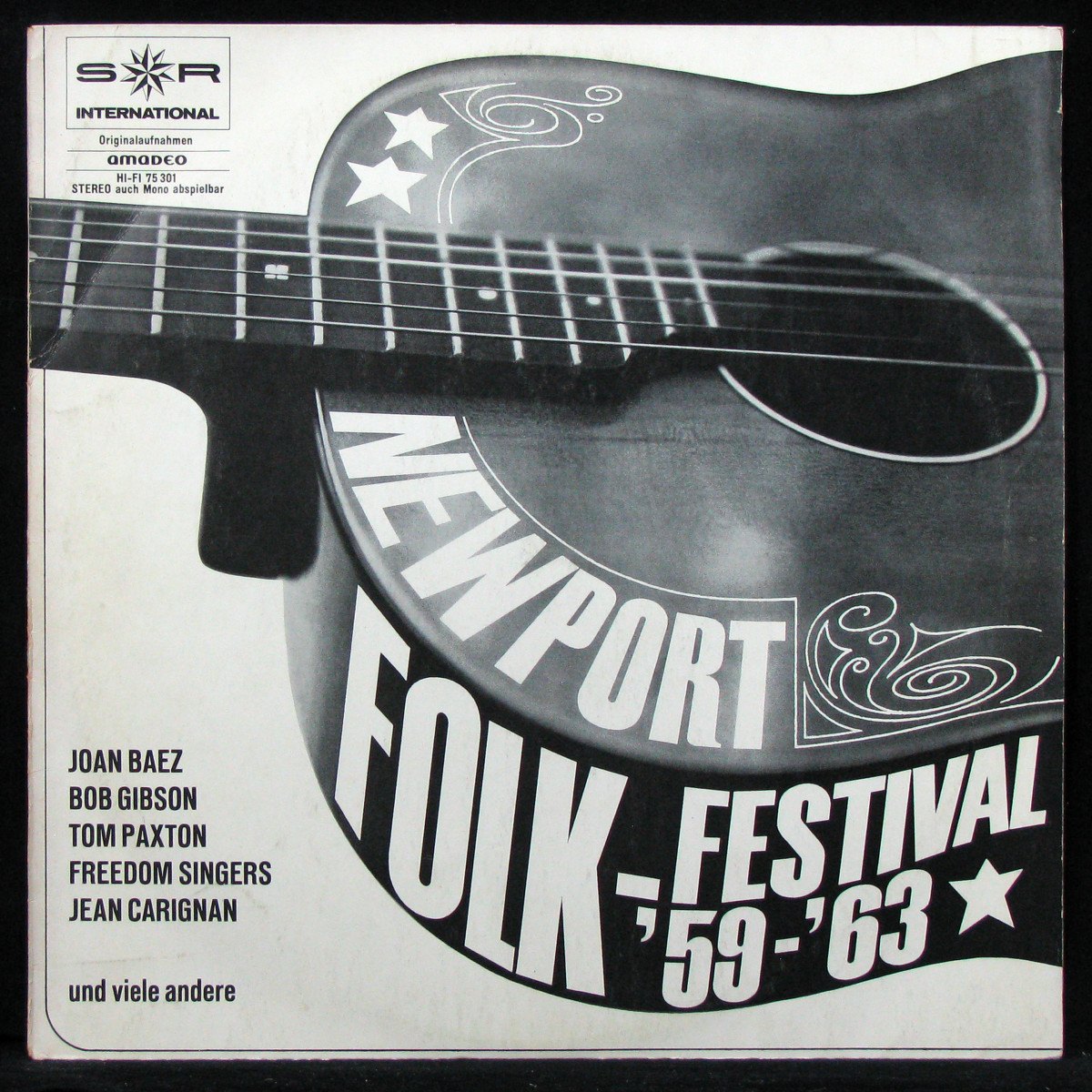LP V/A — Newport Folk-Festival '59 - '63 фото