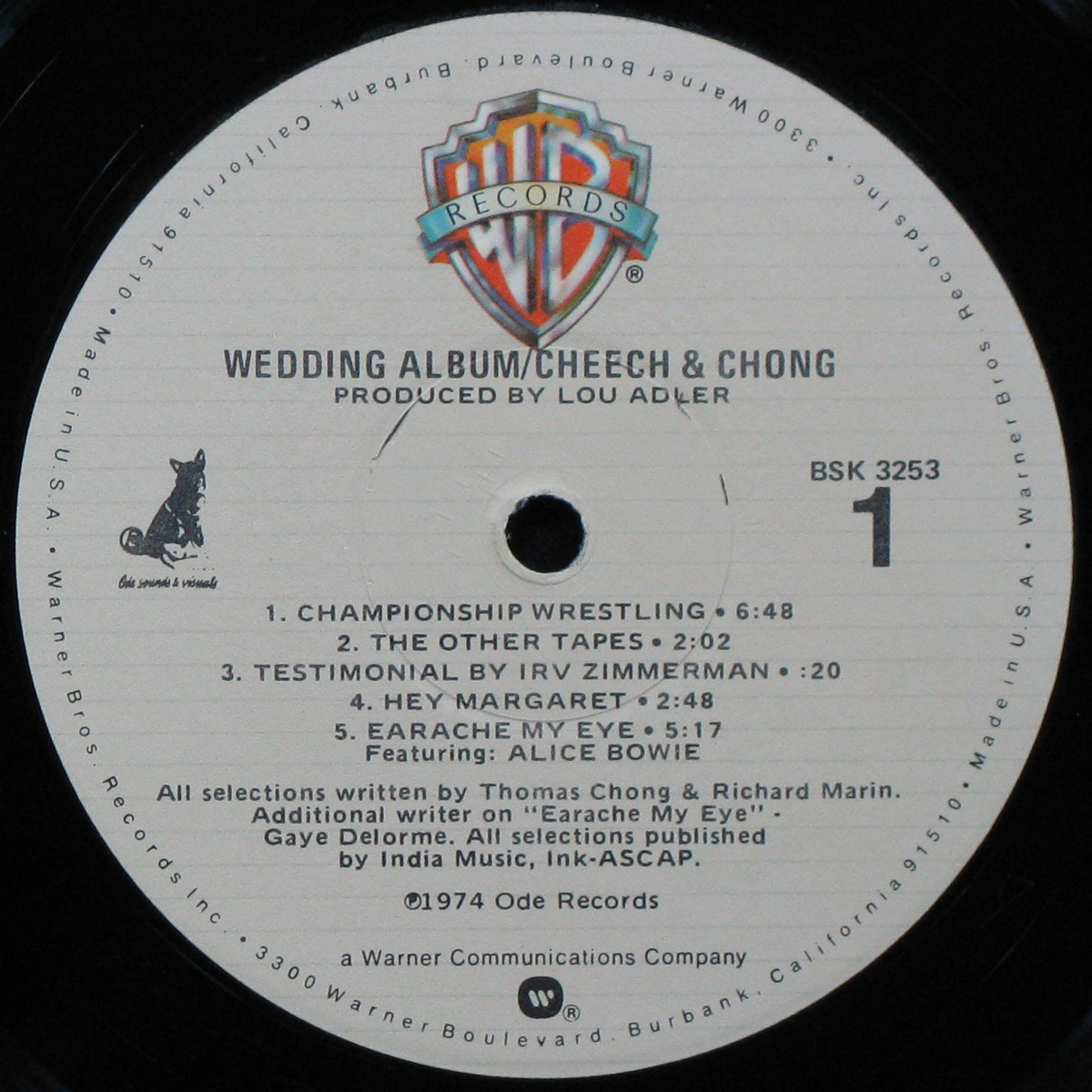 LP Cheech & Chong — Cheech & Chong's Wedding Album (coverbooklet) фото 2