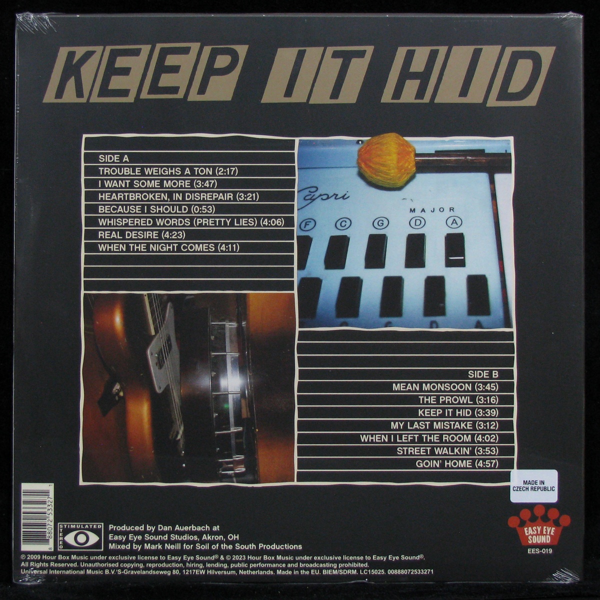 LP Dan Auerbach — Keep It Hid (tiger eye vinyl) фото 2