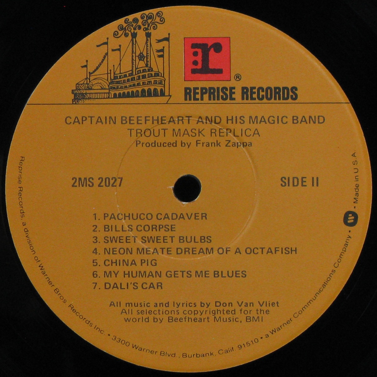 LP Captain Beefheart And His Magic Band — Trout Mask Replica (2LP) фото 5