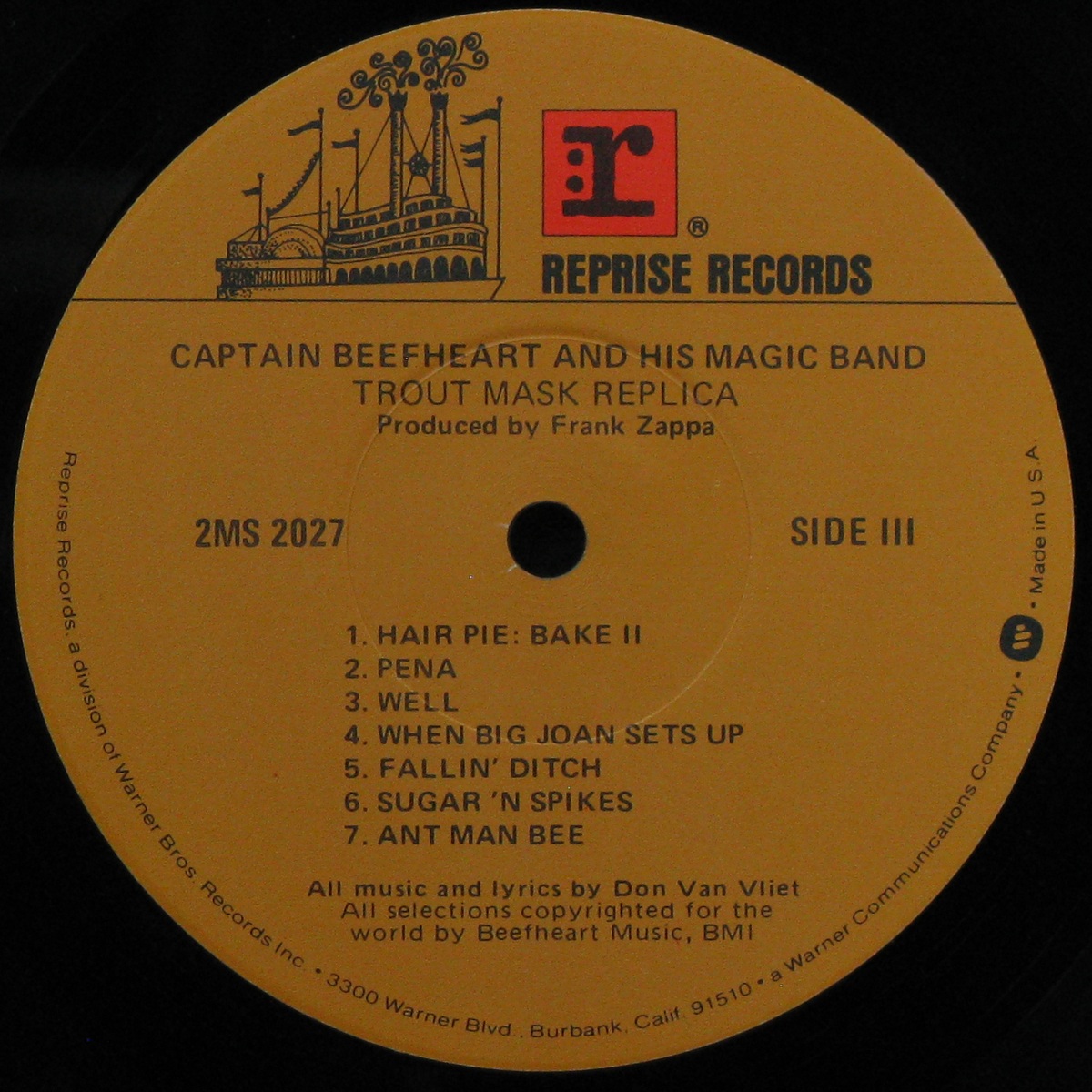 LP Captain Beefheart And His Magic Band — Trout Mask Replica (2LP) фото 6