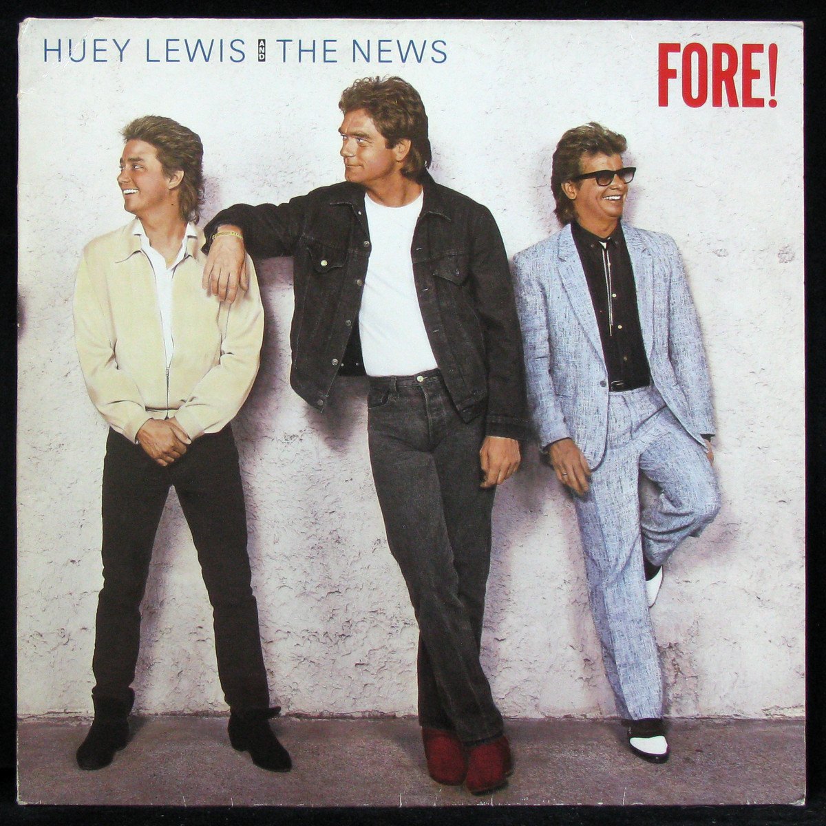 LP Huey Lewis And The News — Fore! фото