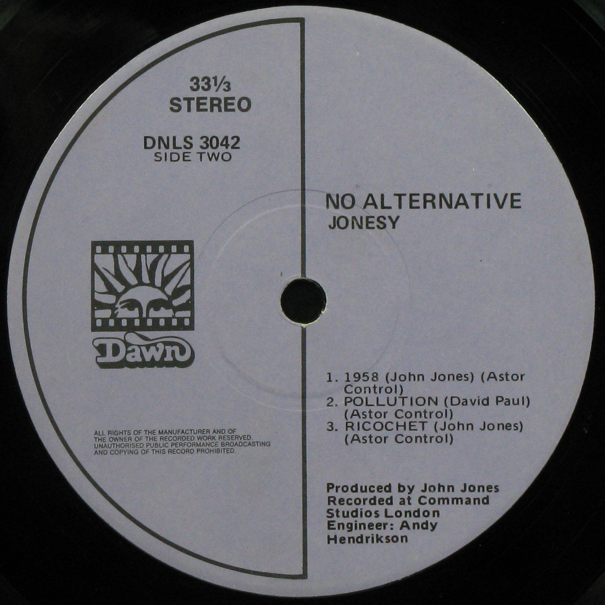 LP Jonesy — No Alternative фото 5