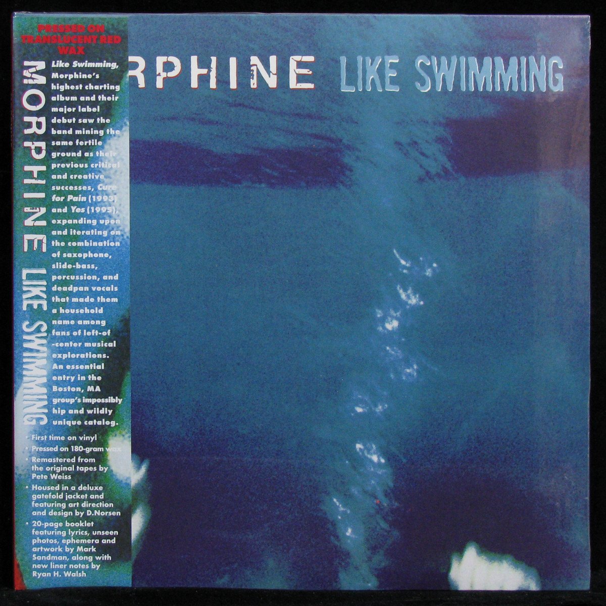 LP Morphine — Like Swimming (+ booklet, coloured vinyl, + obi) фото