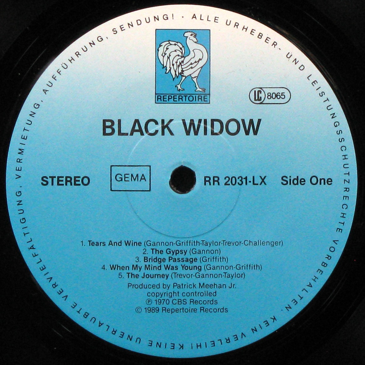 LP Black Widow — Black Widow фото 3