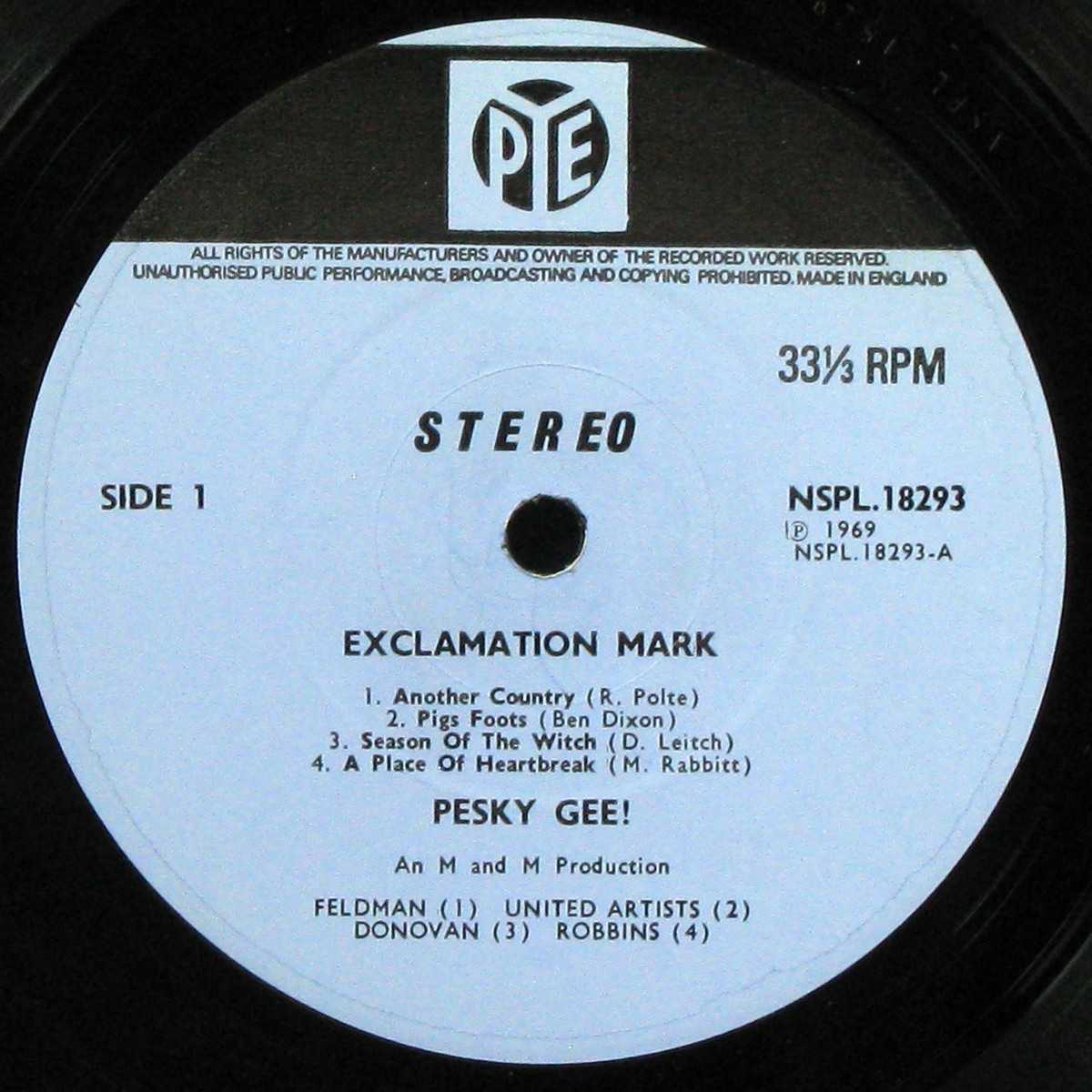 LP Pesky Gee — Exclamation Mark фото 3