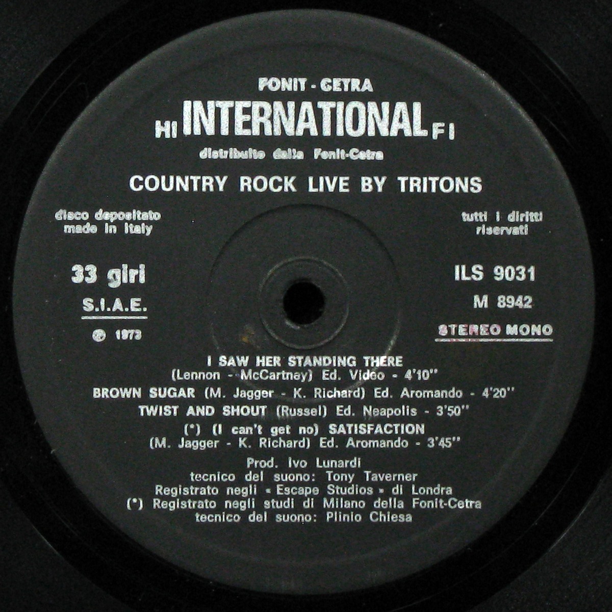 LP Tritons — Country Rock Live By фото 2