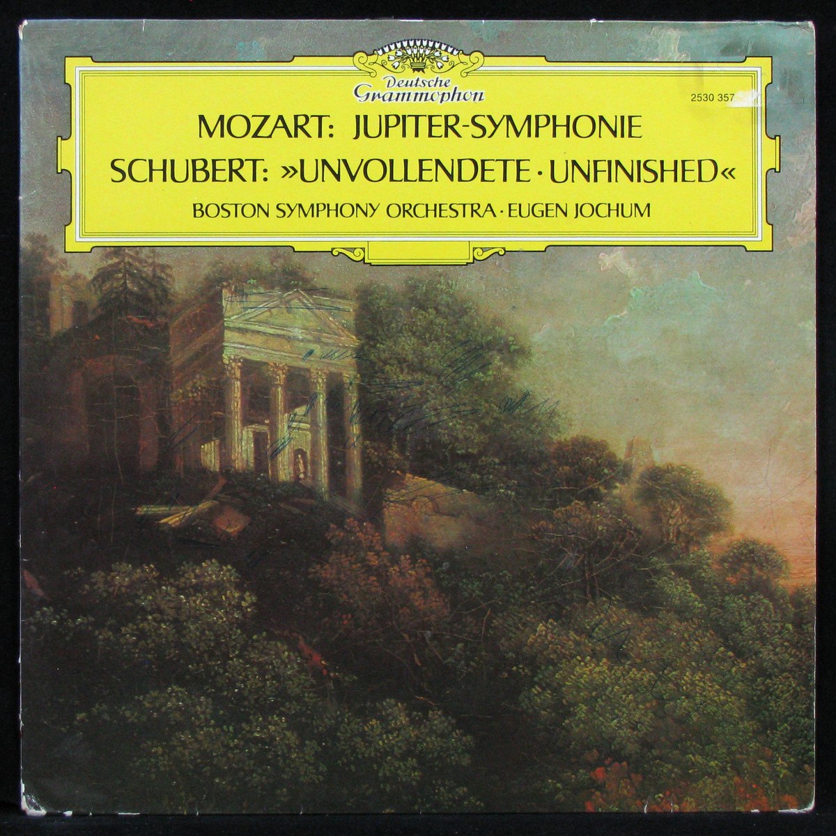 LP Eugen Jochum — Mozart: Jupiter-Symphonie / Schubert: Unvollendete (Unfinished) фото