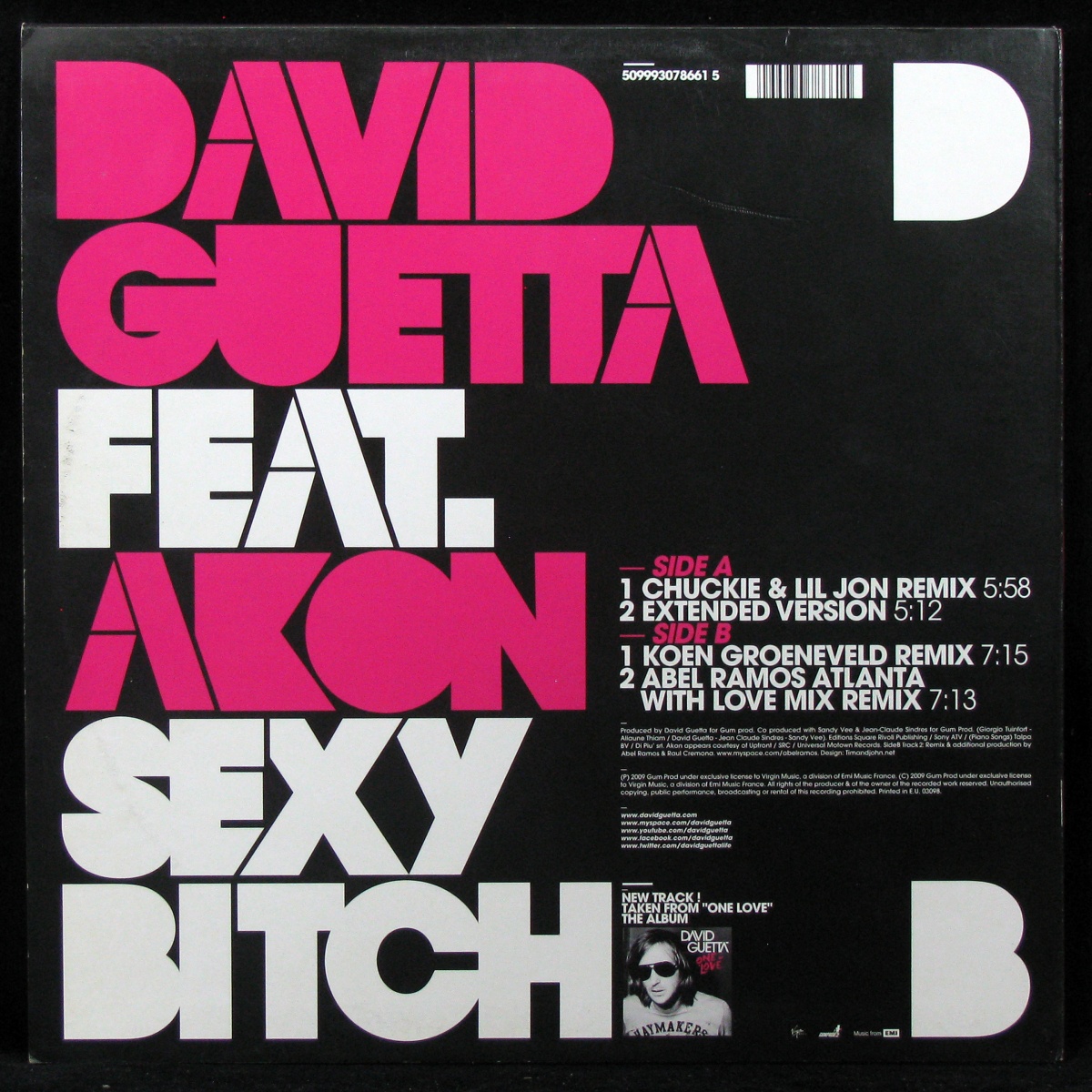 LP David Guetta / Akon — Sexy Bitch фото 2
