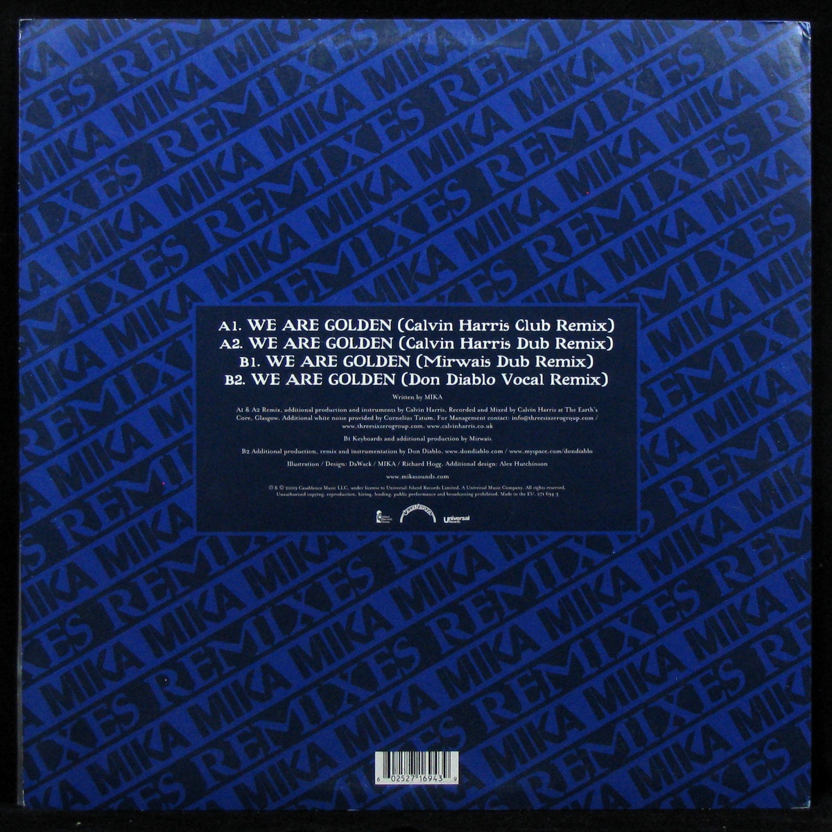 LP Mika — We Are Golden (Remixes) фото 2