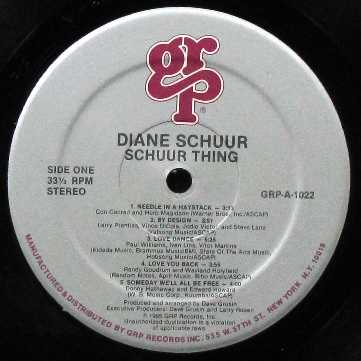 LP Diane Schuur — Schuur Thing фото 2