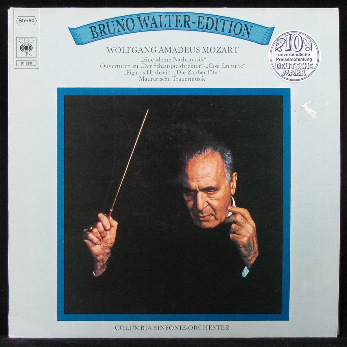 LP Bruno Walter — Wolfgang Amadeus Mozart фото