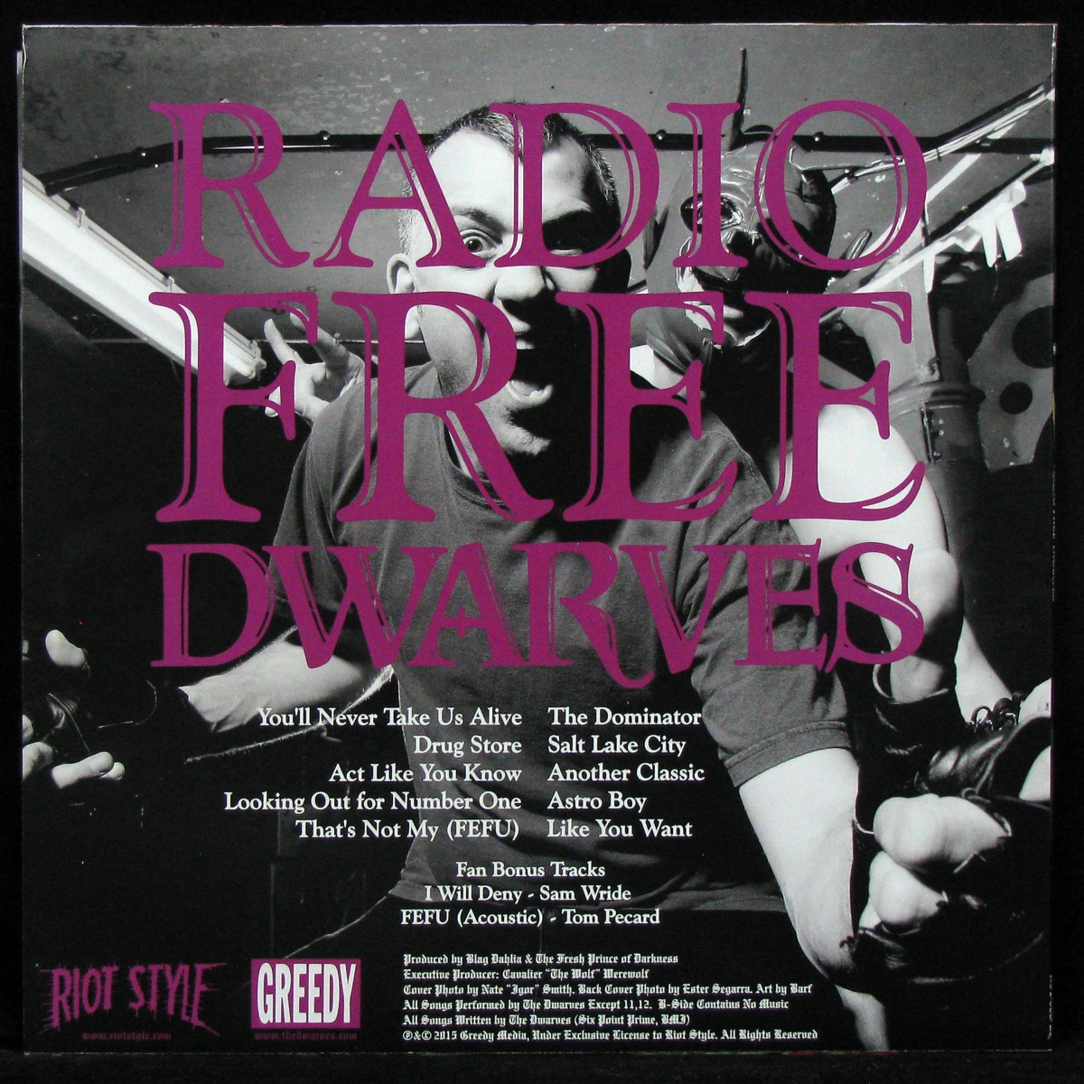 LP Dwarves  — Radio Free Dwarves (coloured vinyl) фото 4