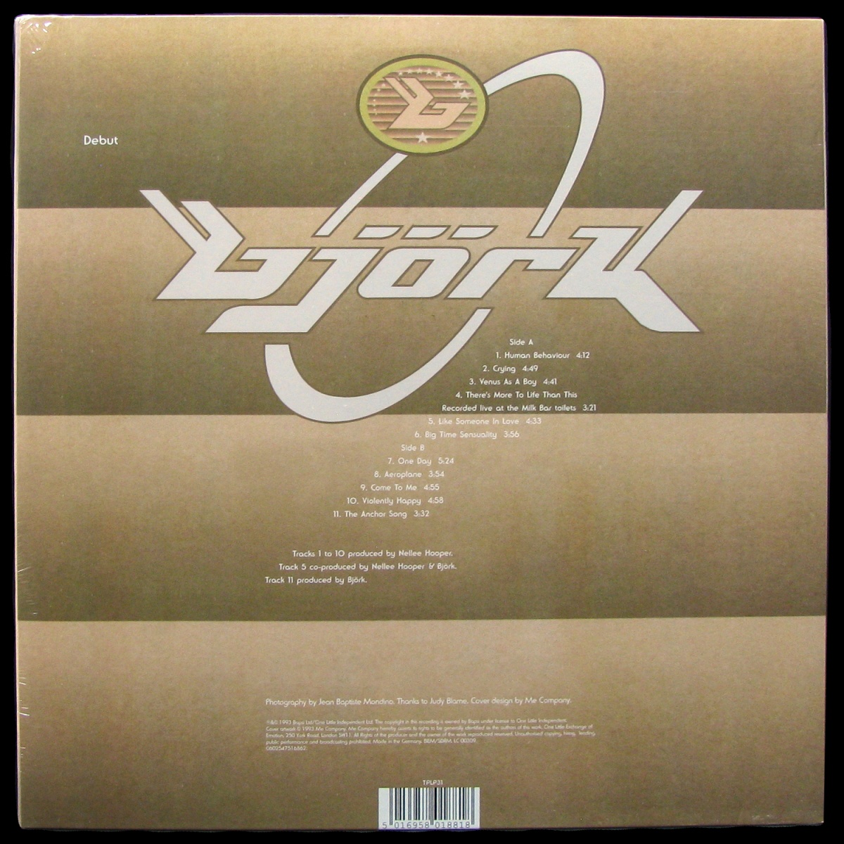 LP Bjork — Debut фото 2