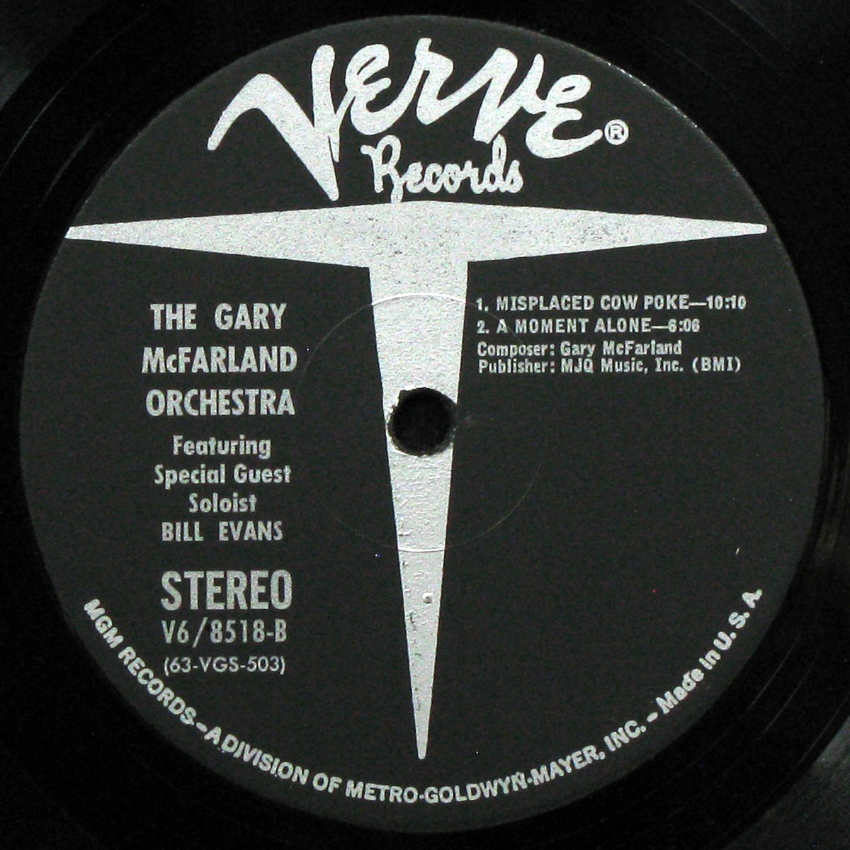 LP Gary McFarland / Bill Evans — Gary McFarland Orchestra Featuring Special Guest Soloist: Bill Evans фото 5