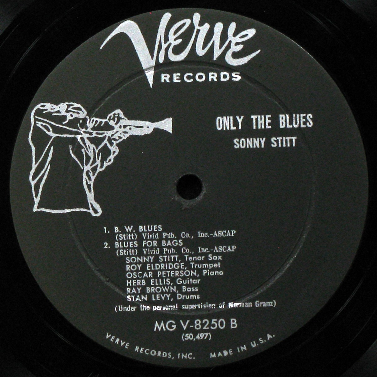LP Sonny Stitt — Only The Blues фото 4