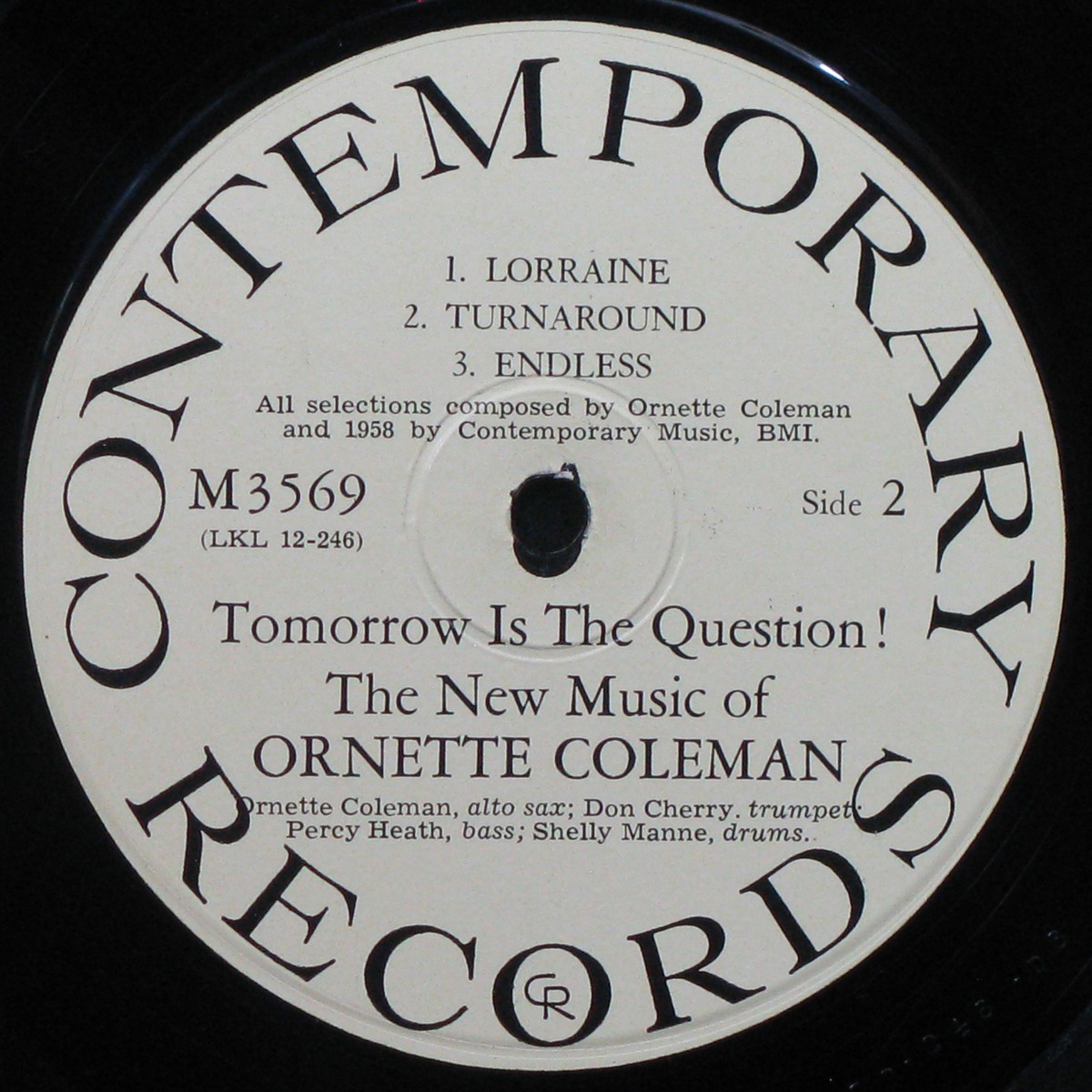 LP Ornette Coleman — Tomorrow Is The Question! (mono) фото 4