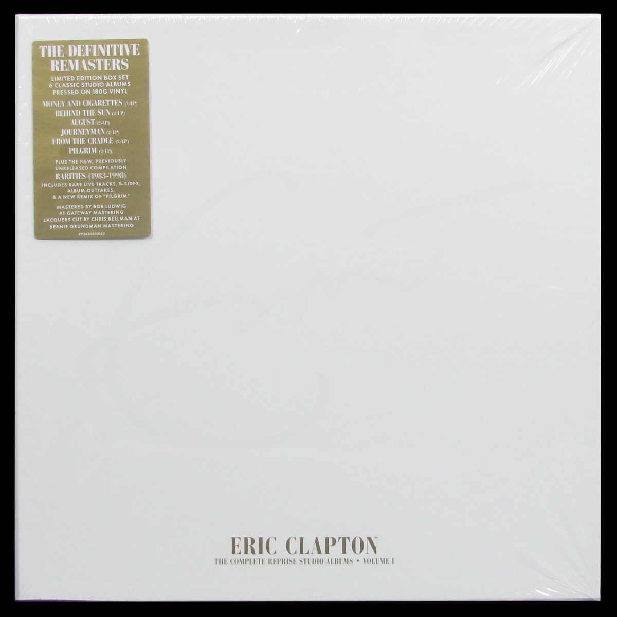 LP Eric Clapton — Complete Reprise Studio Albums Volume I (12LP Box-Set) фото
