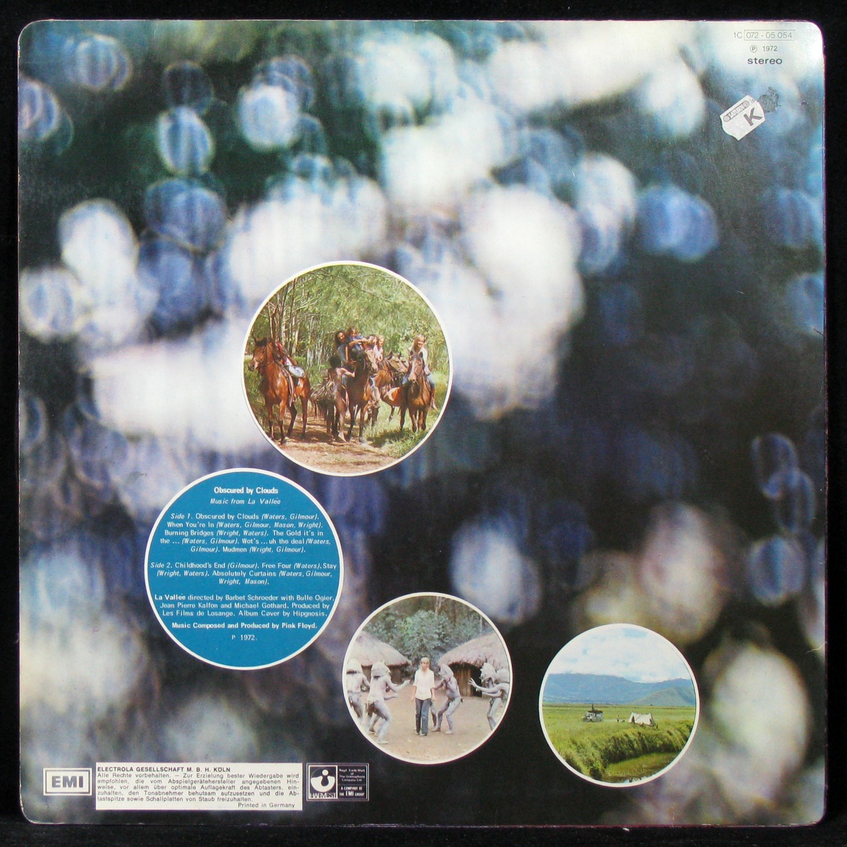 LP Pink Floyd — Obscured By Clouds фото 2