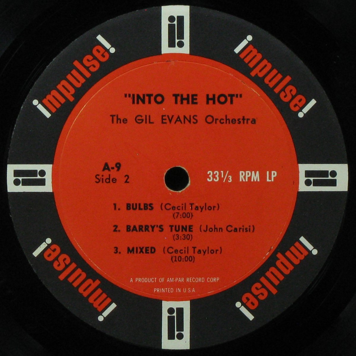 LP Gil Evans Orchestra — Into The Hot  фото 5