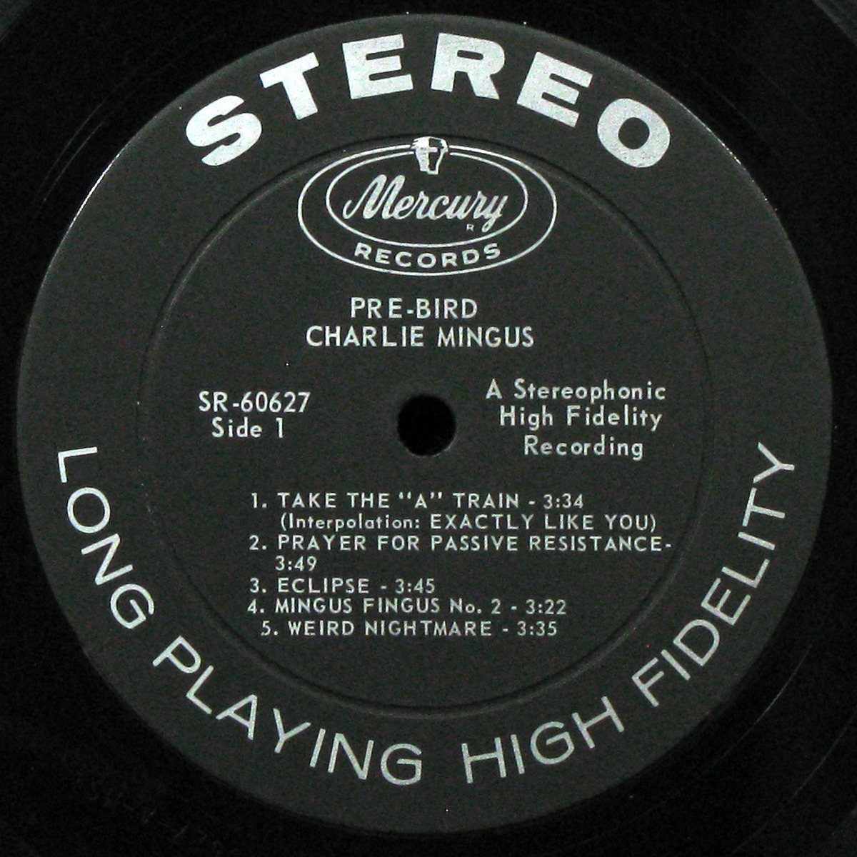 LP Charles Mingus — Pre-Bird фото 3