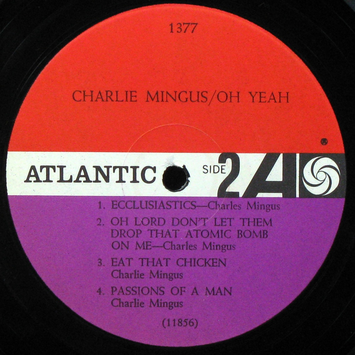 LP Charles Mingus — Oh Yeah (mono) фото 4