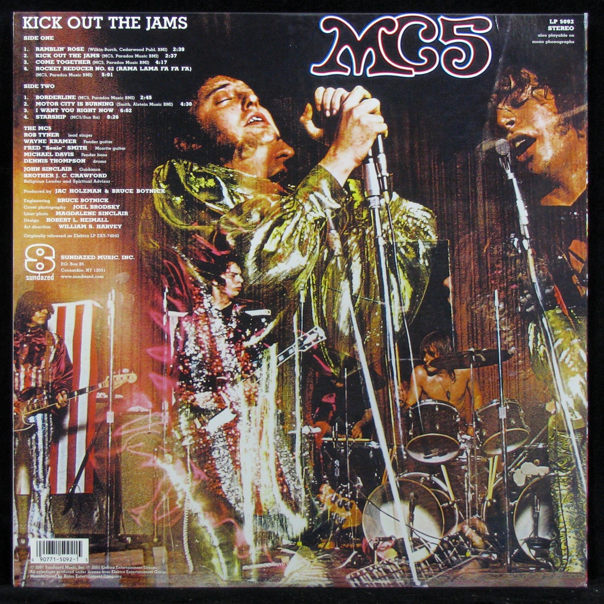 LP MC 5 — Kick Out The Jams фото 2