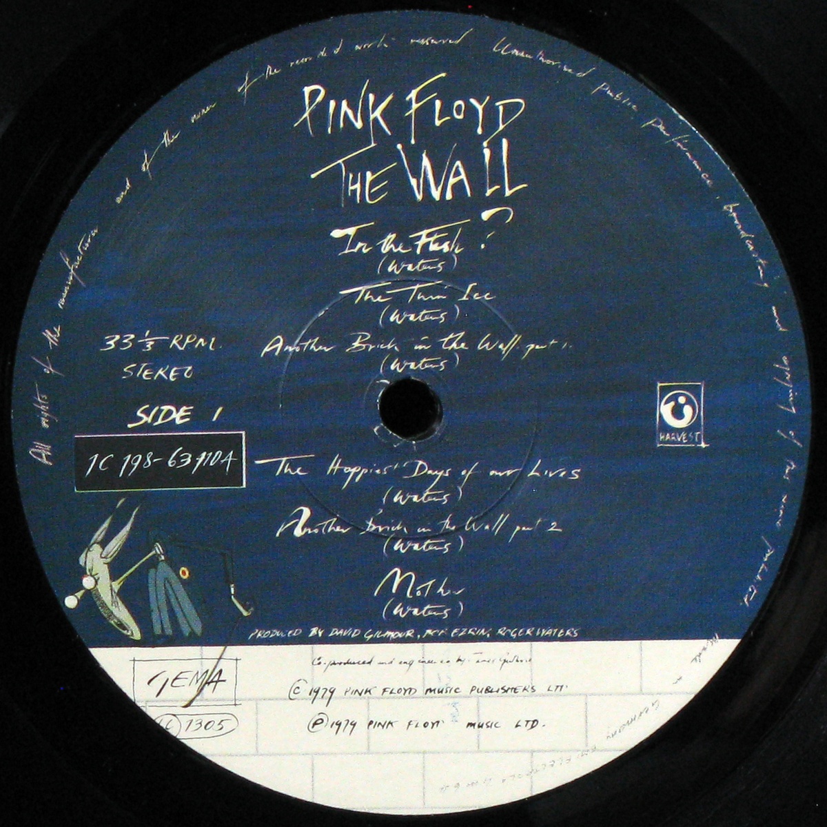 LP Pink Floyd — Wall (2LP) фото 3