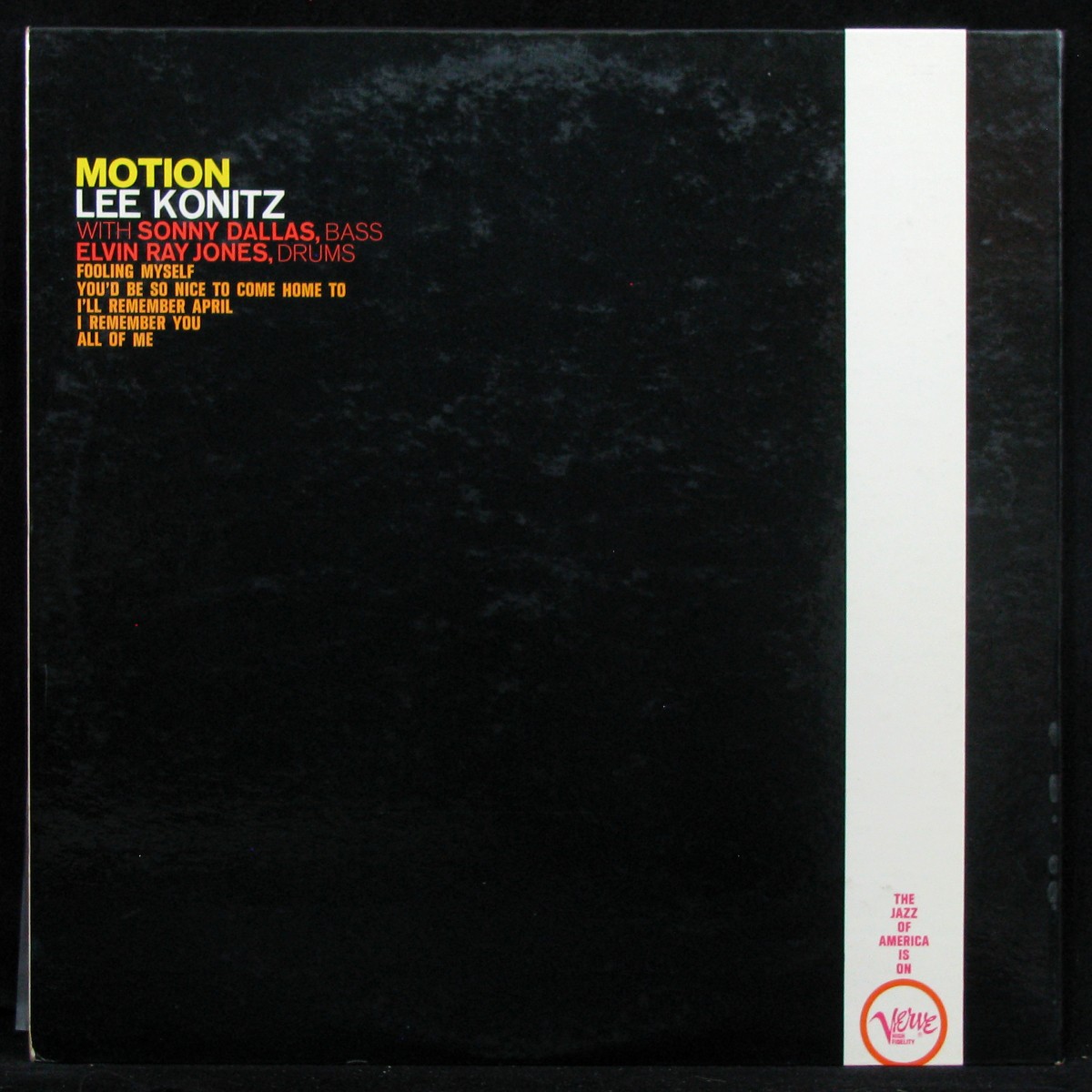 LP Lee Konitz — Motion фото 2