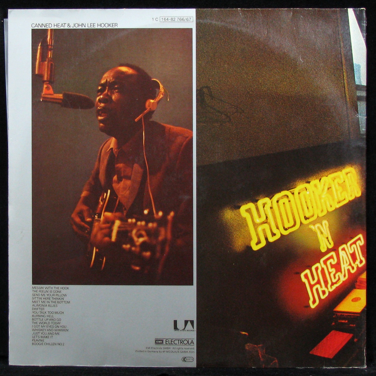 LP Canned Heat / John Lee Hooker — Hooker 'N Heat (2LP) фото 2