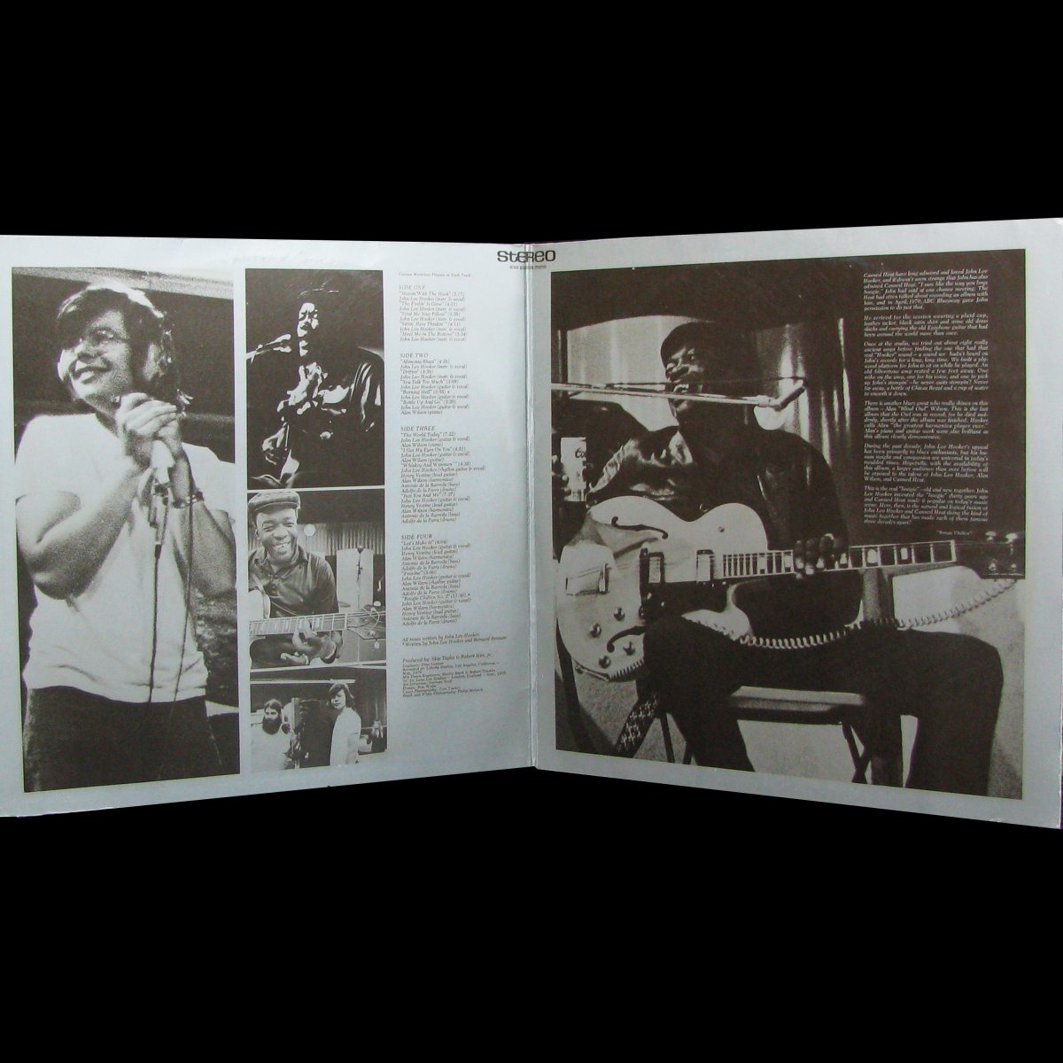 LP Canned Heat / John Lee Hooker — Hooker 'N Heat (2LP) фото 3