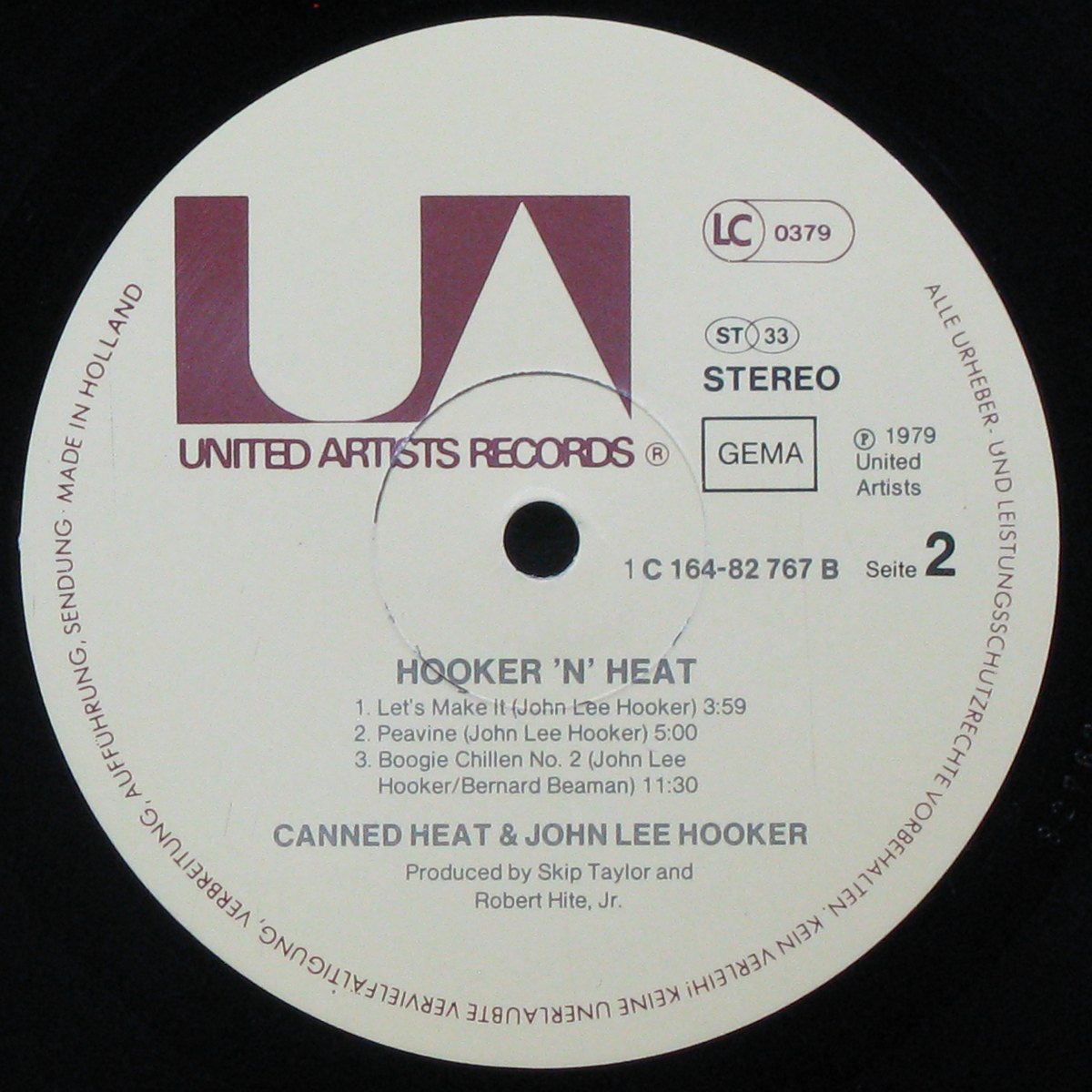 LP Canned Heat / John Lee Hooker — Hooker 'N Heat (2LP) фото 7