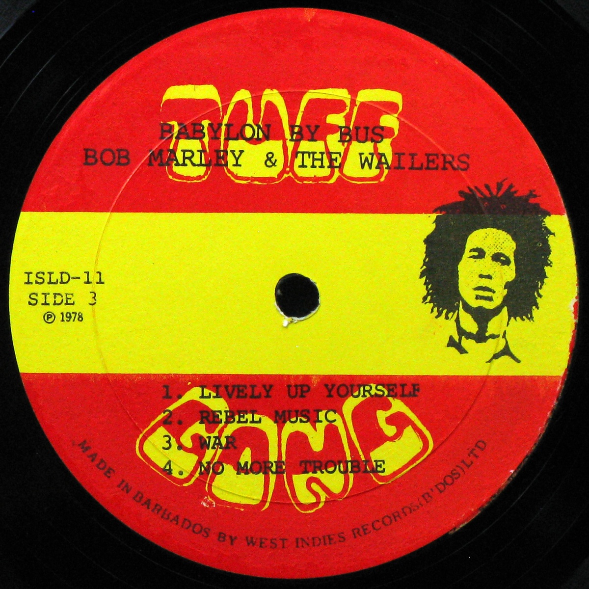 LP Bob Marley & The Wailers — Babylon By Bus (2LP) фото 4