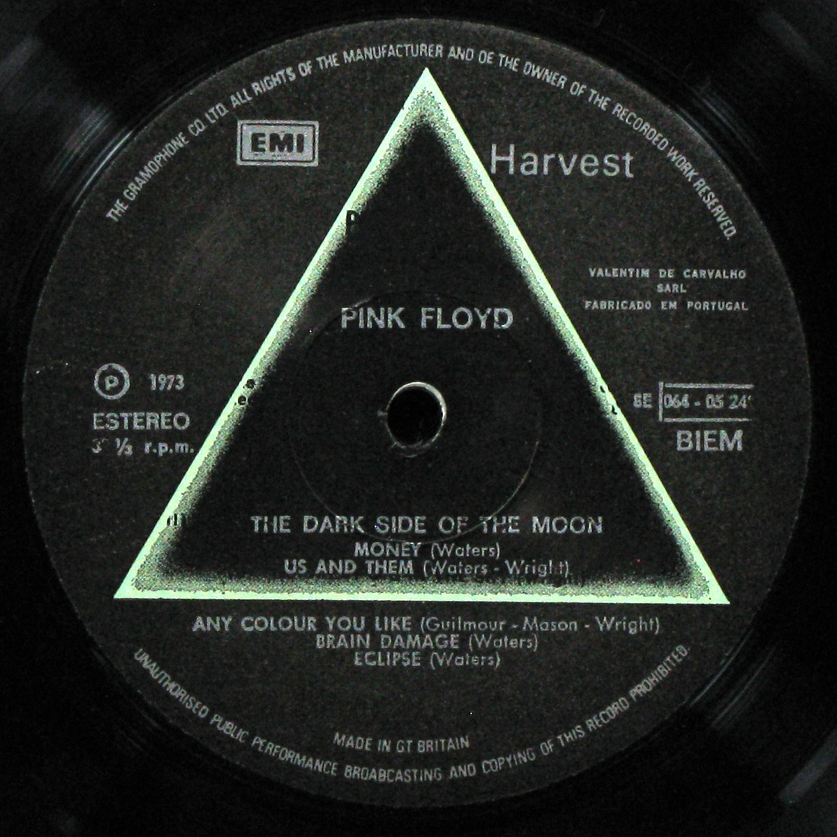 LP Pink Floyd — Dark Side Of The Moon (+ 2 postcards) фото 4