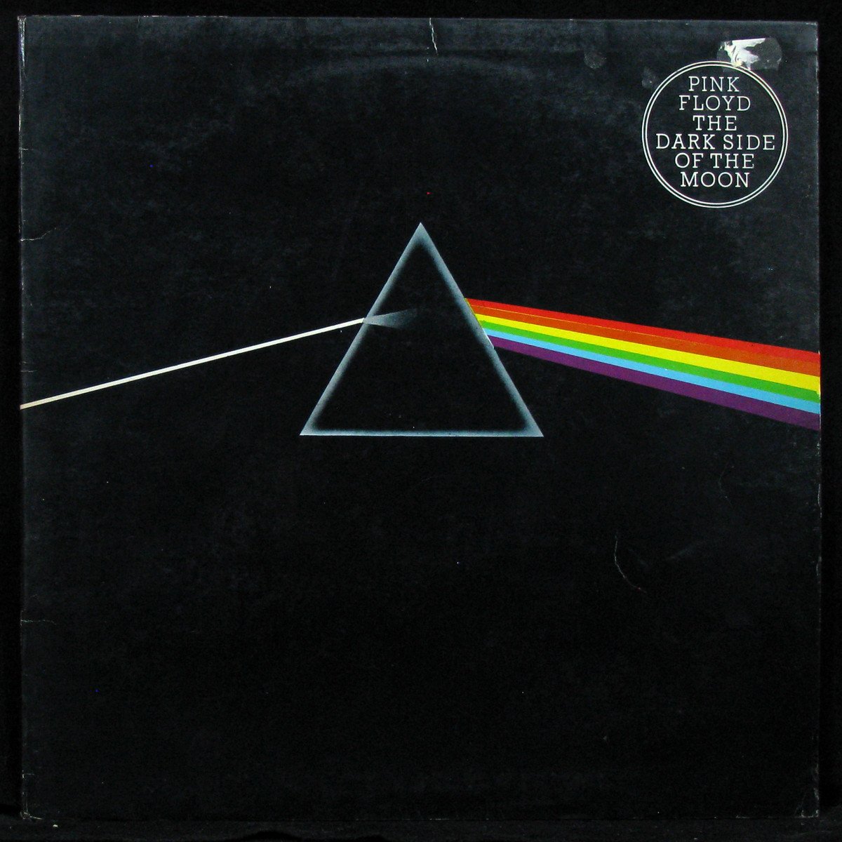 LP Pink Floyd — Dark Side Of The Moon (+ 2 postcards) фото