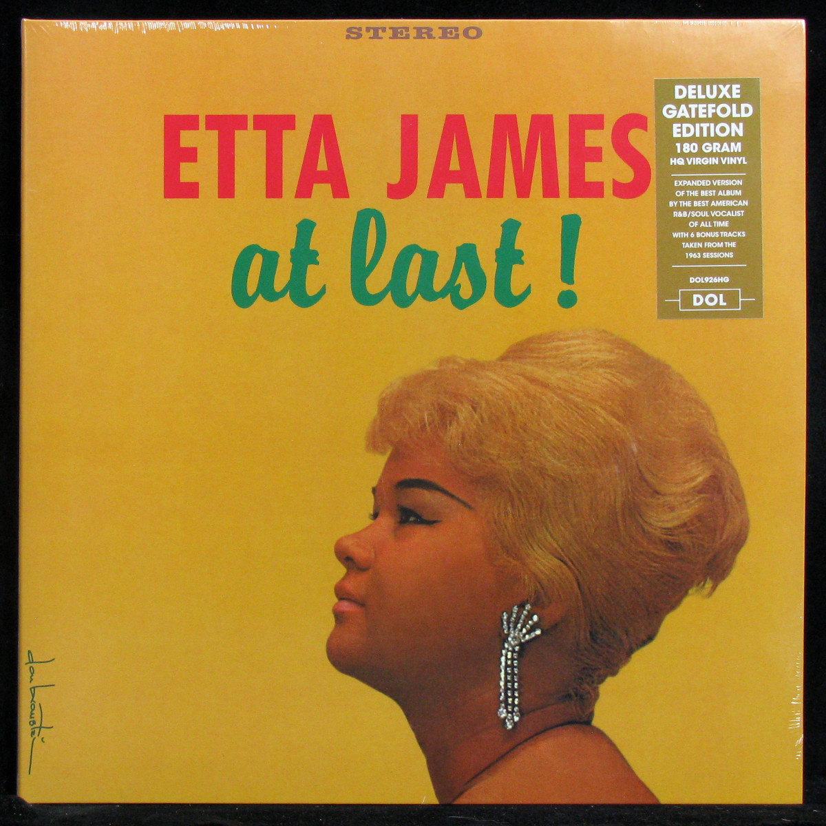 LP Etta James — At Last! фото