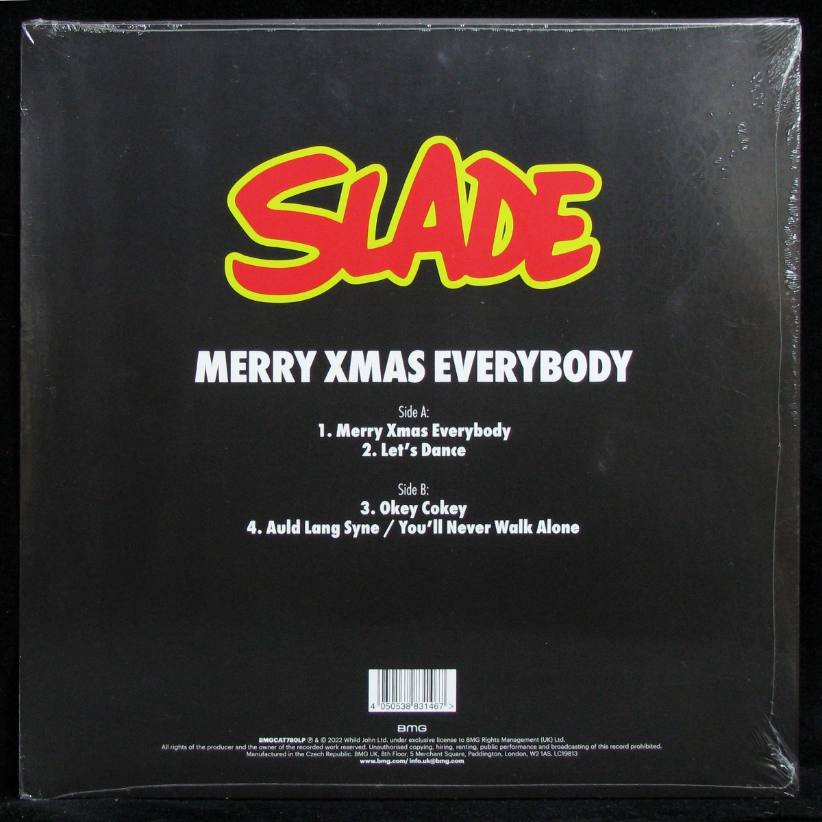 LP Slade — Merry Xmas Everybody (coloured vinyl, single) фото 2