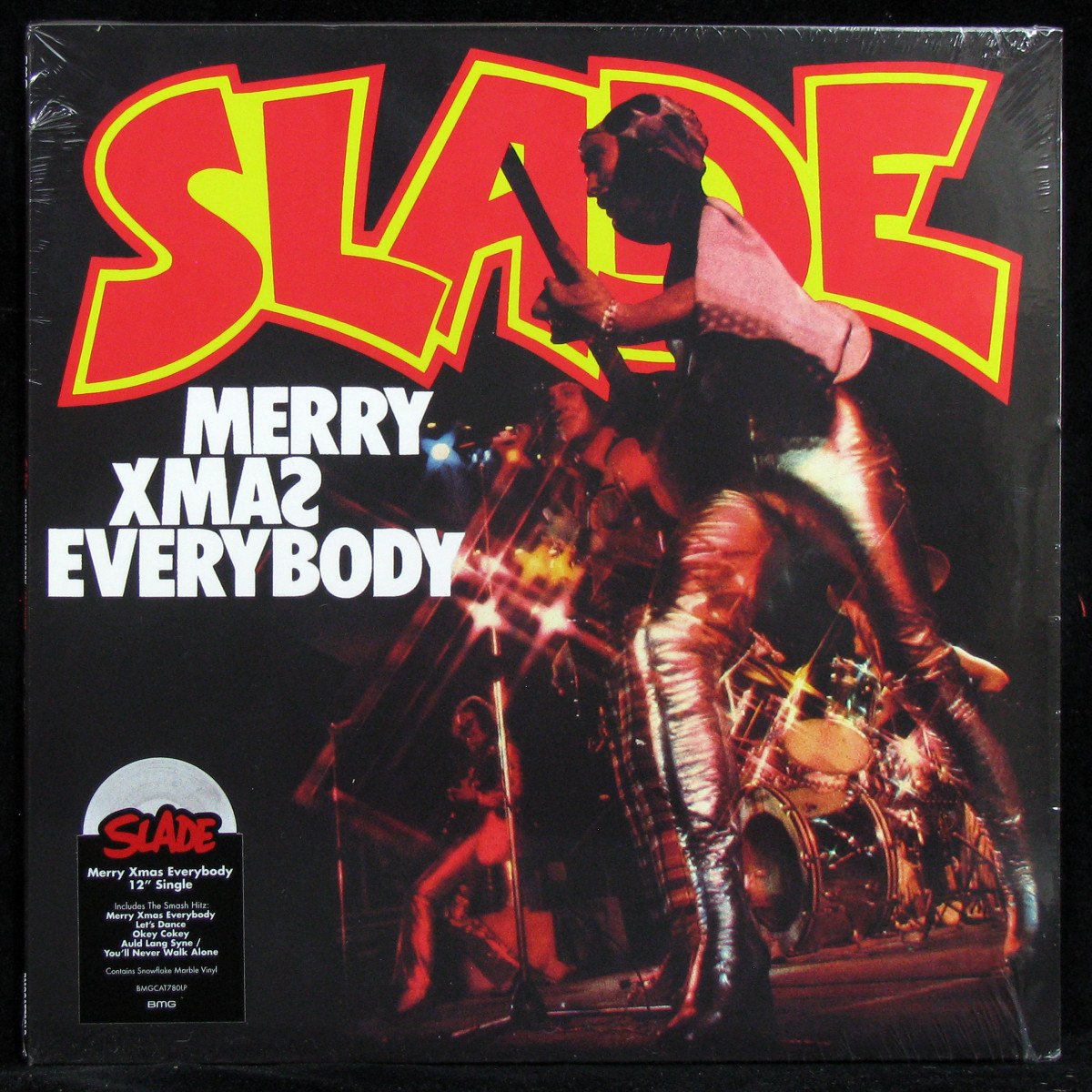 LP Slade — Merry Xmas Everybody (coloured vinyl, single) фото