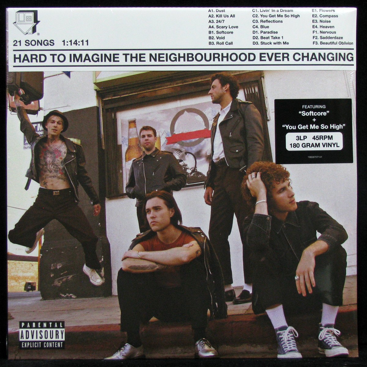 LP Neighbourhood — Hard To Imagine The Neighbourhood Ever Changing (3LP) фото