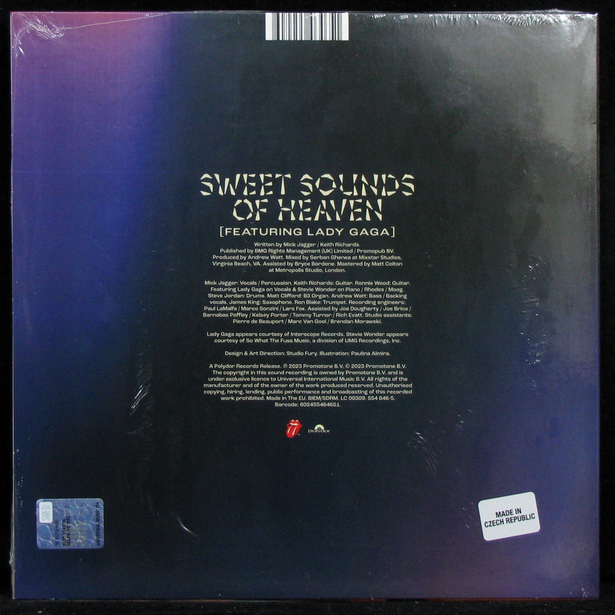 LP Rolling Stones — Sweet Sounds Of Heaven (single) фото 2