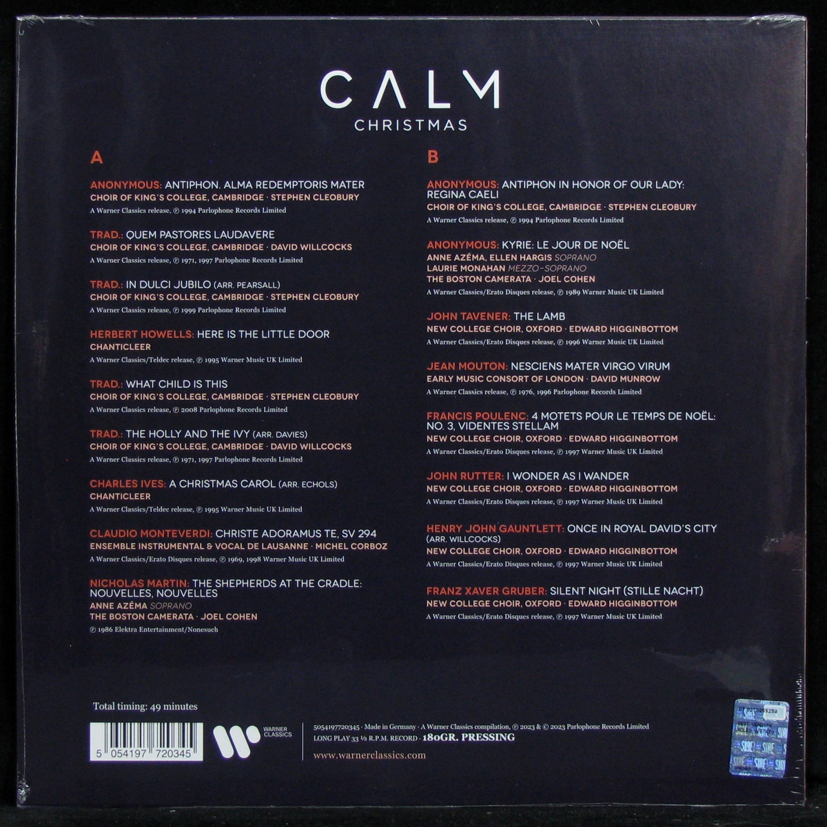 LP V/A — Calm Christmas фото 2