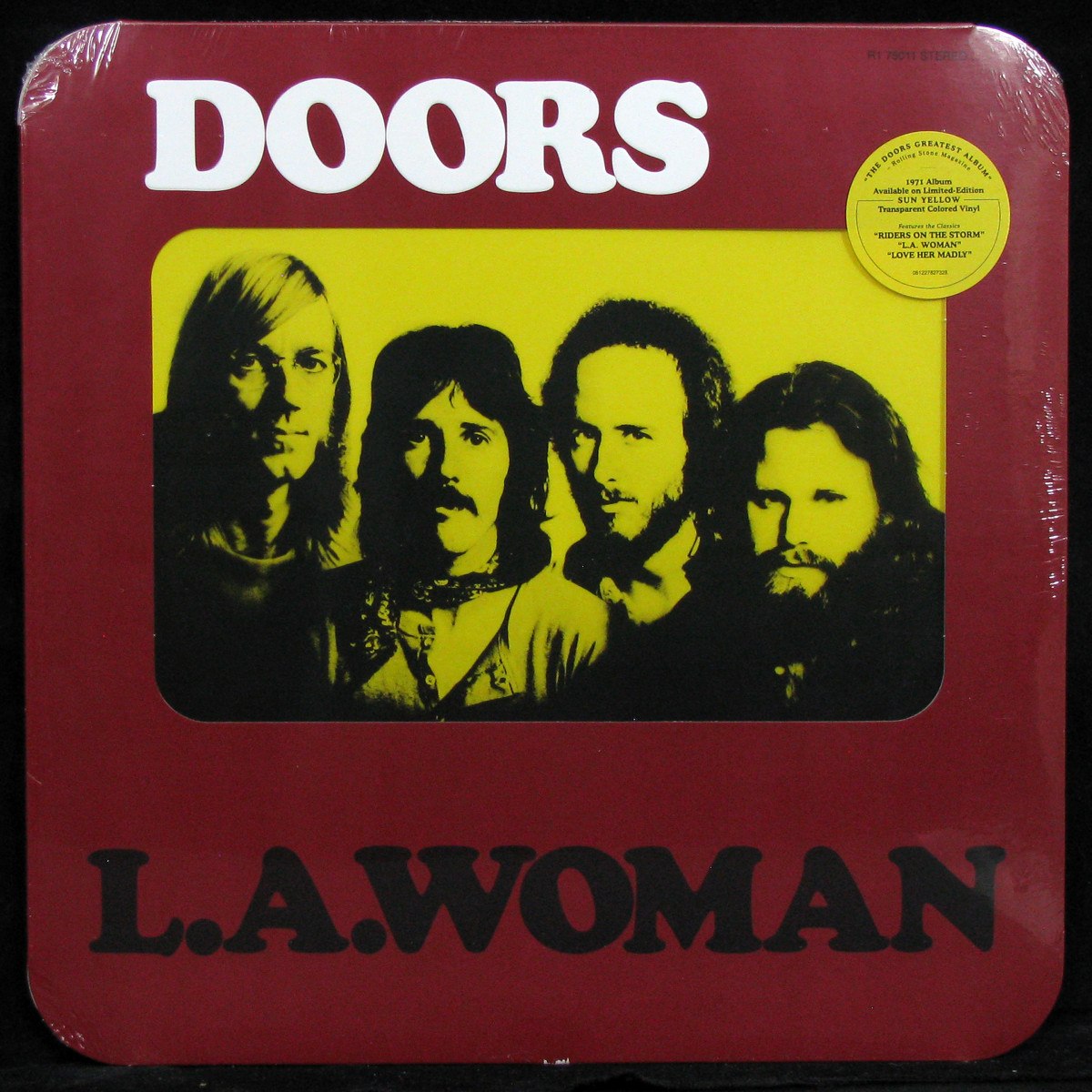 LP Doors — LA Woman (coloured vinyl) фото