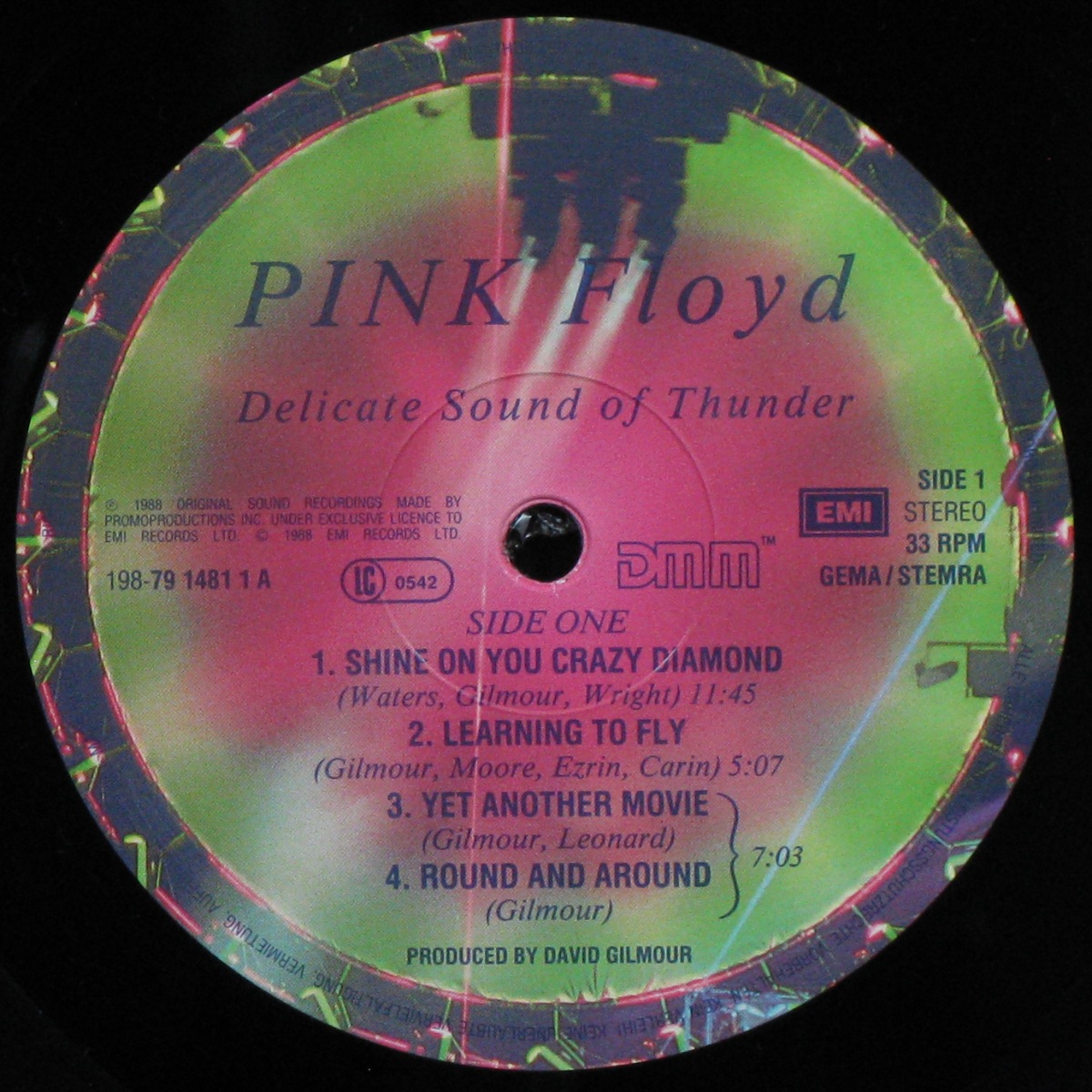 LP Pink Floyd — Delicate Sound Of Thunder (2LP) фото 3