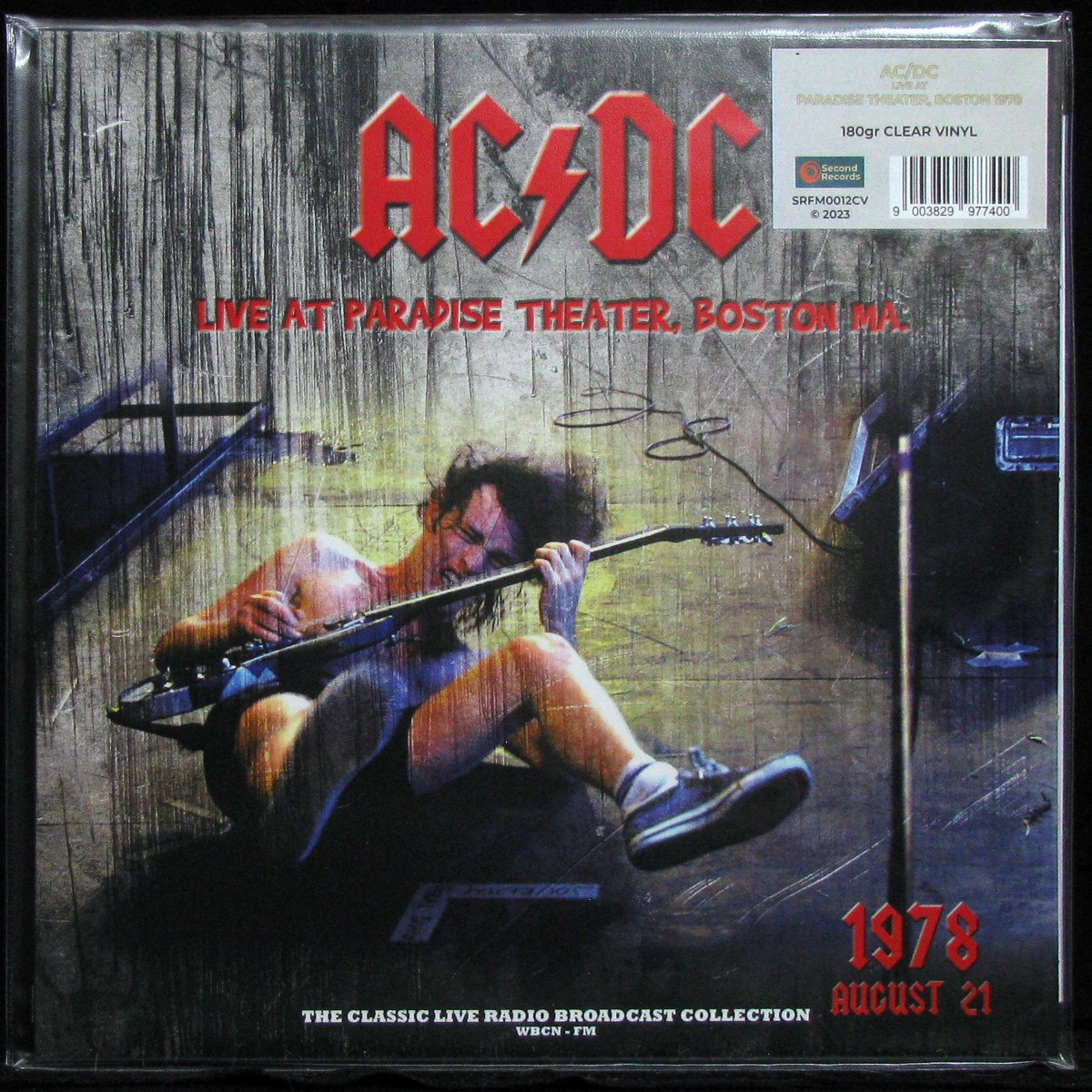 LP AC/DC — Live At Paradise Theater, Boston MA. (1978 August 21) (coloured vinyl) фото