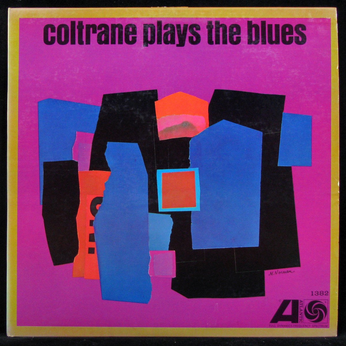 LP John Coltrane — Coltrane Plays The Blues  фото