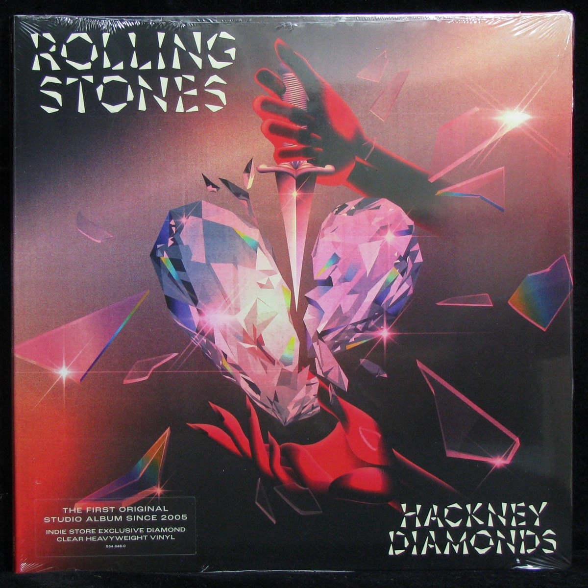 LP Rolling Stones — Hackney Diamonds (coloured vinyl) фото