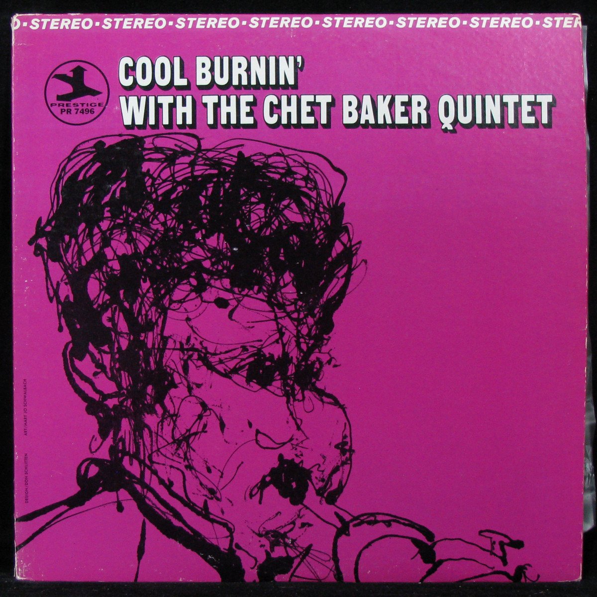 LP Chet Baker Quintet — Cool Burnin' With The Chet Baker Quintet фото