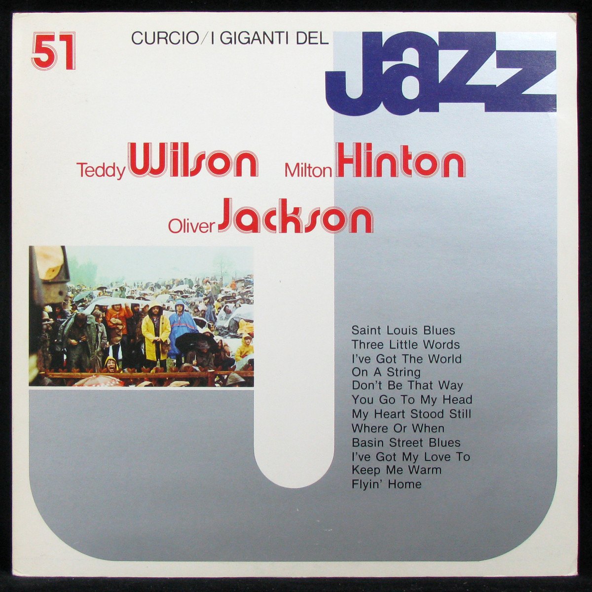 LP Teddy Wilson / Milton Hinton / Oliver Jackson — I Giganti Del Jazz Vol. 51 фото